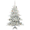 Sapin de Noël Artificiel à Branches Articulées Blanc 150 cm 624911624911
