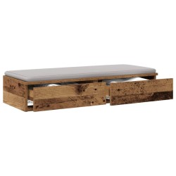 Tiroirs de lit avec tiroir Bois ancien 100 x 36,5 x 16,5 cm 624920624920