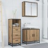 Ensemble de mobilier de salle de bain Chêne artisanal 624924624924