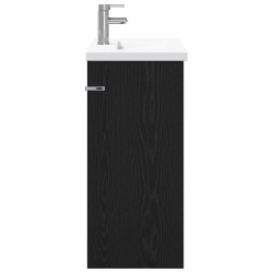 Ensemble de mobilier de salle de bain Chêne noir 624928624928