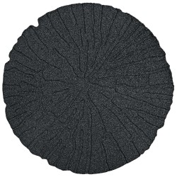 Pierre de marchage 6 pcs Noir Ø 45 x 1,8 cm Caoutchouc 624933624933