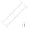 Grille de sécurité pour fenêtres avec 2 barres transversales 624936624936