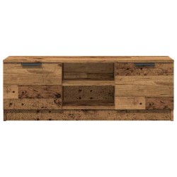 Meuble TV vieux bois 102x35x36,5 cm bois d'ingénierie 624937624937