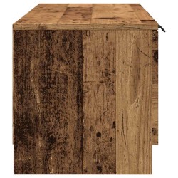 Meuble TV vieux bois 102x35x36,5 cm bois d'ingénierie 624937624937