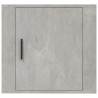 Tables de chevet murales 2 pcs Gris béton 50x30x47 cm 624939624939