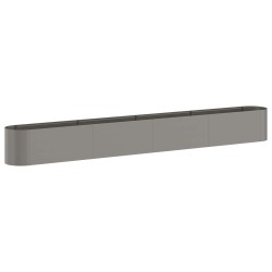 Jardin surélevé Acier patiné 360 x 40 x 40 cm 624943624943