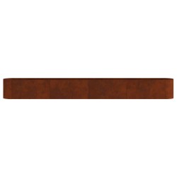 Jardin surélevé Acier patiné 360 x 40 x 40 cm 624943624943
