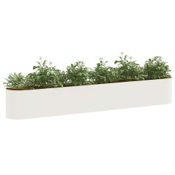 Jardin surélevé Blanc 280 x 40 x 40 cm 624946624946