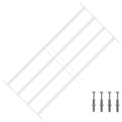 Grille de sécurité pour fenêtres avec 4 barres croisées 624958624958