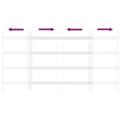Grille de sécurité pour fenêtres avec 4 barres croisées 624958624958