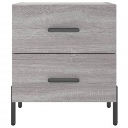 Table de chevet sonoma gris 40x35x47,5 cm bois d’ingénierie 624962624962