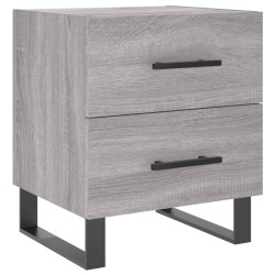 Table de chevet sonoma gris 40x35x47,5 cm bois d’ingénierie 624967624967