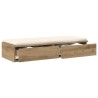 Tiroirs de lit Chêne artisanal 90 x 36,5 x 16,5 cm 624973624973
