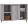 Armoire salle de bain sonoma gris 80x33x60 cm bois d'ingénierie 624975624975