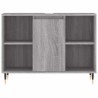 Armoire salle de bain sonoma gris 80x33x60 cm bois d'ingénierie 624975624975