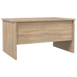 Table basse chêne sonoma 80x50x42,5 cm bois d'ingénierie 624999624999