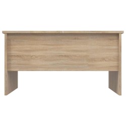 Table basse chêne sonoma 80x50x42,5 cm bois d'ingénierie 624999624999