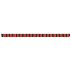 Remplacement de lambrequin Orange / Noir / Jaune 4 m Polyester 625001625001