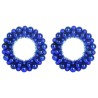 Couronnes de Boules de Noël 2 pcs Bleu 33 x 33 x 7 cm 625006625006
