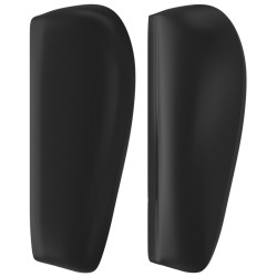 Tête de lit avec oreilles Noir 203x23x78/88 cm Similicuir 625016625016