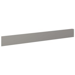 Bordure de Pelouse 50 pcs 100 x 12 cm Acier Rouillé 625049625049