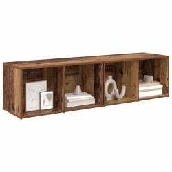 Ensemble meuble TV 2 pcs Bois Ancien 37 x 35 x 72 cm 625057625057
