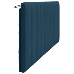 Coussin de tête de lit Hanko bleu 200 cm velours 625058625058