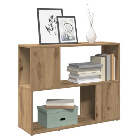 Bibliothèque/Séparateur de pièce chêne artisanal 80x24x63 cm 625059625059