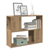 Bibliothèque/Séparateur de pièce chêne artisanal 80x24x63 cm 625059625059
