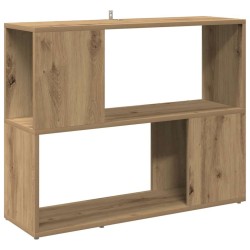 Bibliothèque/Séparateur de pièce chêne artisanal 80x24x63 cm 625059625059