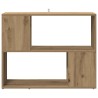 Bibliothèque/Séparateur de pièce chêne artisanal 80x24x63 cm 625059625059