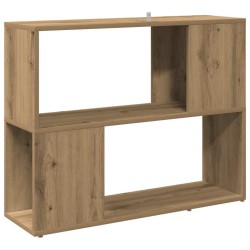 Bibliothèque/Séparateur de pièce chêne artisanal 80x24x63 cm 625059625059