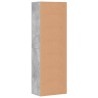 Buffet haut gris béton 60x35x180 cm bois d'ingénierie 625061625061