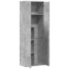 Buffet haut gris béton 60x35x180 cm bois d'ingénierie 625061625061