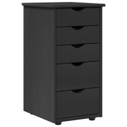 Armoire Gris 34 x 39 x 61,5 cm Bois de Pin Massif 625063625063