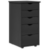 Armoire Gris 34 x 39 x 61,5 cm Bois de Pin Massif 625063625063