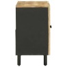 Armoire d'évier avec stockage Marron et Noir 62 x 33 x 58 cm 625064625064