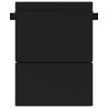 Canapé-lit pliable Noir 152 x 86,5 x 60 cm Tissu 625075625075