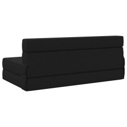 Canapé-lit pliable Noir 152 x 86,5 x 60 cm Tissu 625075625075