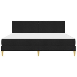 Cadre de lit Noir 180 x 200 cm Polyester 625078625078