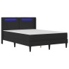 Cadre de lit avec matelas Noir 140 x 200 cm Simili cuir 625080625080