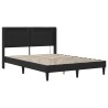 Cadre de lit avec matelas Noir 140 x 200 cm Simili cuir 625080625080