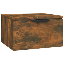 Tables de chevet murales 2 pcs Chêne fumé 34x30x20 cm 625083625083