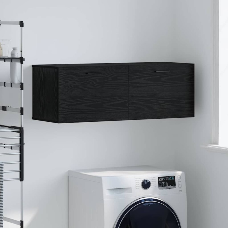 Armoire Murale Chêne noir 100 x 36,5 x 35 cm Bois d'ingénierie 625099625099