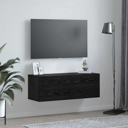 Armoire Murale Chêne noir 100 x 36,5 x 35 cm Bois d'ingénierie 625099625099