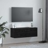 Armoire Murale Chêne noir 100 x 36,5 x 35 cm Bois d'ingénierie 625099625099