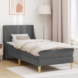 Cadre de lit avec matelas avec tête de lit Polyester 625114625114