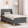 Cadre de lit avec matelas avec tête de lit Polyester 625114625114