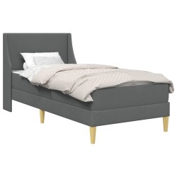 Cadre de lit avec matelas avec tête de lit Polyester 625114625114