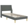 Cadre de lit avec matelas avec tête de lit Polyester 625114625114